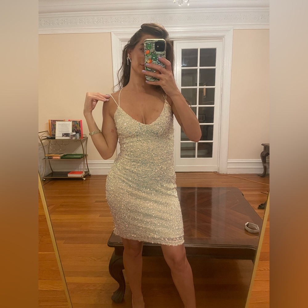 Sequin Mini Dress - Picture 2 of 7